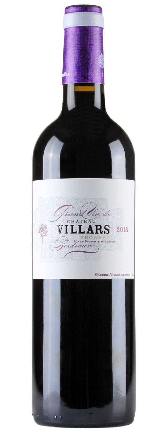 R103116 - 2018 Château Villars Fronsac (12 Bottles)