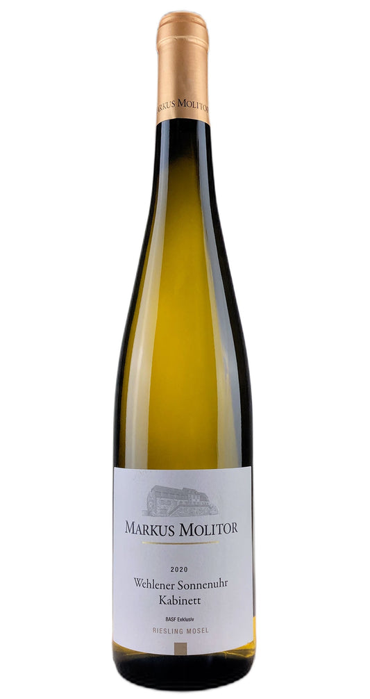 W106951H - 2020 Wehlener Sonnenuhr Riesling Kabinett Late Release BASF Exklusiv (12 Bottles)